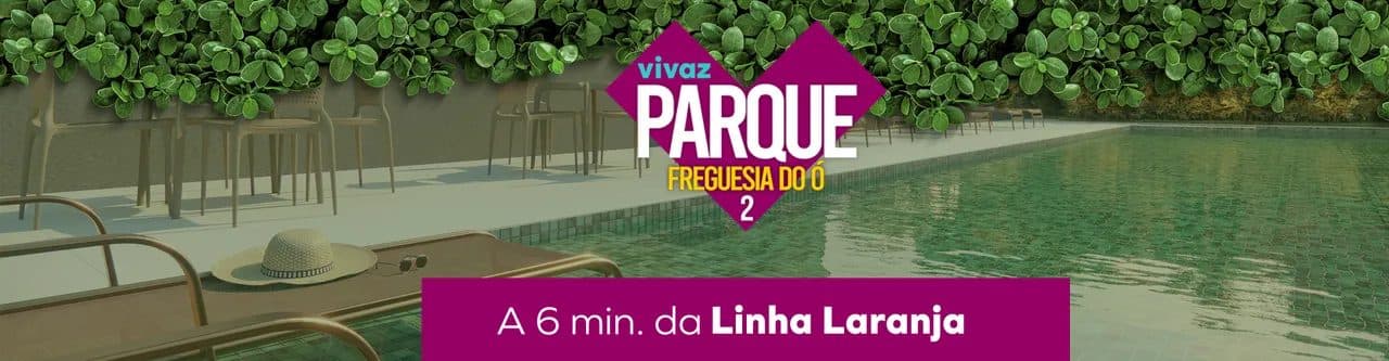 Vivaz Parque Freguesia do Ó 2 - Apartamento 1 a 2 quartos